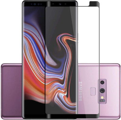 9H Edge To Edge Tempered Glass for Samsung Galaxy Note 9-Advanced HD+ Screen 9H Protector with Easy Installation(Pack of 1)