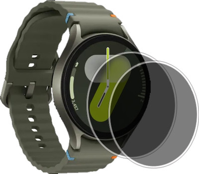 HIDEOUS Edge To Edge Tempered Glass for Samsung Galaxy Watch 7 LTE 40mm(Pack of 2)