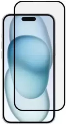 Sarju Edge To Edge Tempered Glass for Apple iPhone 15 PLUS(Pack of 1)