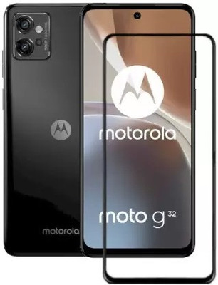 VISHRN Edge To Edge Tempered Glass for MOTO G32, MOTOROLA G32, MOTOROLA MOTO G32, Motrola g32(Pack of 1)