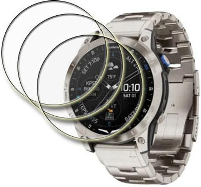 MUTAALI Tempered Glass Guard for Garmin D2 Mach 1 Aviator Smartwatch(Pack of 3)