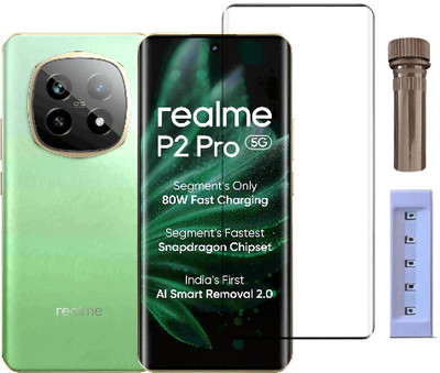 crixus Edge To Edge Tempered Glass for realme P2 Pro 5G(Pack of 1)