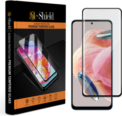 MS-Shield Edge To Edge Tempered Glass for Redmi Note 12 4G(Pack of 1)