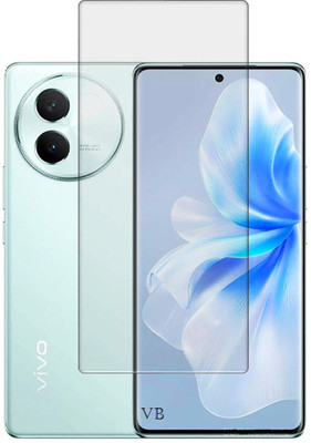 VISHRN CASES Edge To Edge Tempered Glass for vivo V30e, vivo V30e 5G(Pack of 1)