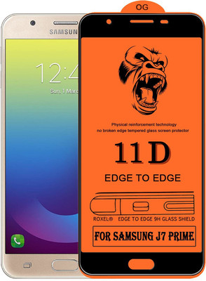 9H Edge To Edge Tempered Glass for Samsung Galaxy J7 Prime 2-Premium_11D(Pack of 1)