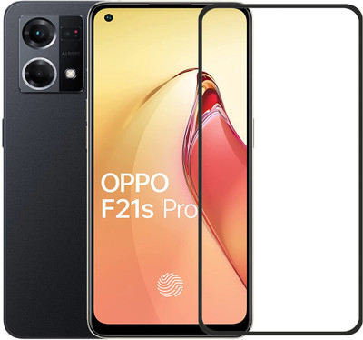 INFINITYWORLD Edge To Edge Tempered Glass for Oppo F21s Pro(Pack of 1)