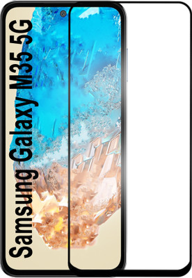 Knotyy Edge To Edge Tempered Glass for Samsung Galaxy M35 5G(Pack of 1)