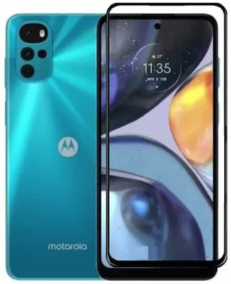 Bodoma Edge To Edge Tempered Glass for Moto G22/Motorola G22(Pack of 1)
