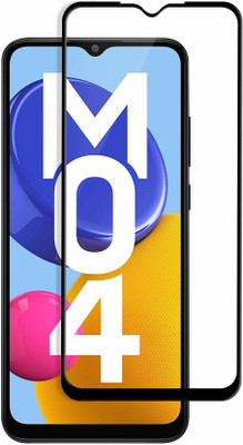 SRT Edge To Edge Tempered Glass for Samsung Galaxy M04(Pack of 1)