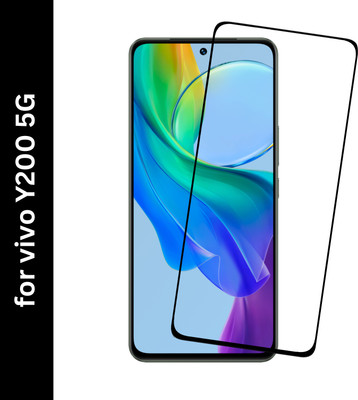 GLOBAL NOMAD Edge To Edge Tempered Glass for vivo Y200 5G(Pack of 1)