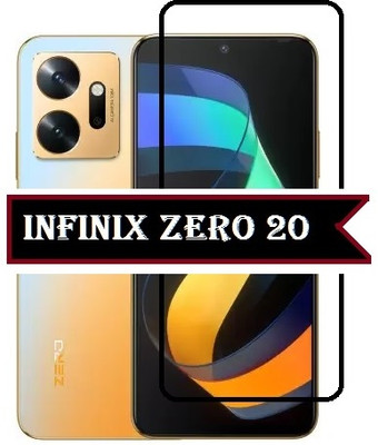 Caseline Edge To Edge Tempered Glass for infinix Zero 20 ,Infinix Zero 20(Pack of 1)