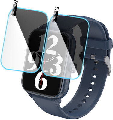 HIDEOUS Edge To Edge Tempered Glass for DIZO Watch D2(Pack of 2)
