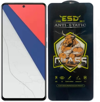TELESHIELD Edge To Edge Tempered Glass for IQOO 7 LEGEND 5G, ESD Tempered Glass, ESD Screen Protector, Anti Static, Screen Protector(Pack of 1)