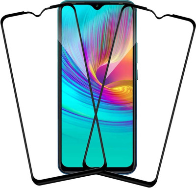 1DOLLAR Edge To Edge Tempered Glass for Infinix Smart 4 Plus-(Pack of 2)