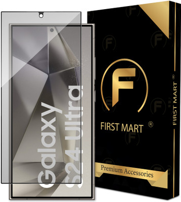 FIRST MART Edge To Edge Tempered Glass for Samsung Galaxy S24 Ultra 5G, Samsung S24 Ultra 5G, Samsung S24 Ultra, Matte Finish Glass(Pack of 1)