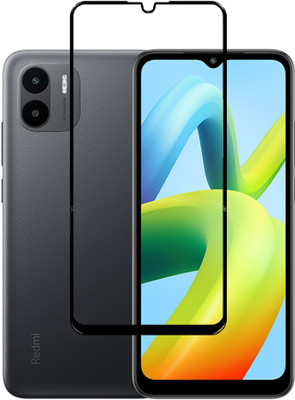 Caseline Edge To Edge Tempered Glass for poco c51, POCO C51, REDMI A1+, REDMI A1 Plus, REDMI A2, REDMI A2, REDMI A2+, REDMI A2 Plus(Pack of 1)