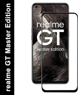 VAlight Edge To Edge Tempered Glass for realme GT Master Edition, Premium Tempered glass with Self Installation Guide - Wet & Dry wipes(Pack of 1)