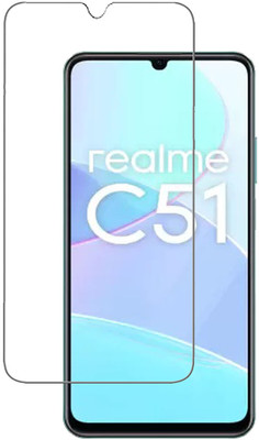 NSTAR Edge To Edge Tempered Glass for POCO C61, Realme C63, Realme Narzo N63, Realme Narzo N53, Realme C53, Realme Narzo N61(Pack of 1)