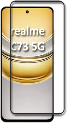 INFINITYWORLD Edge To Edge Tempered Glass for Realme C73 5G(Pack of 1)