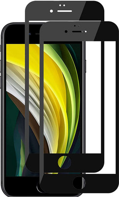 1DOLLAR Edge To Edge Tempered Glass for Apple iPhone 7-| | Full Glue Curved Tempered Glass | Bubble Free Installation |(Pack of 2)