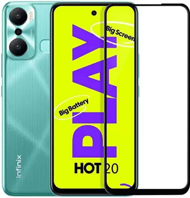 SRT Edge To Edge Tempered Glass for Infinix Hot 20 Play(Pack of 1)
