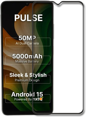 INFINITYWORLD Edge To Edge Tempered Glass for Ai+ Pulse(Pack of 1)