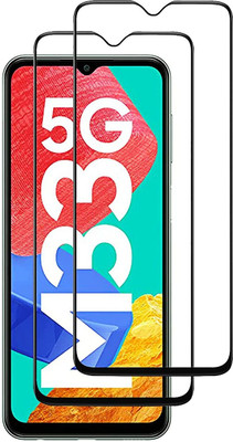 1DOLLAR Edge To Edge Tempered Glass for Samsung Galaxy M33 5G (9HPremium Glass-2)(Pack of 2)