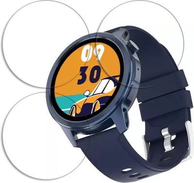 SOMTONE Edge To Edge Tempered Glass for alt Vibe 1.38 inch SMARTWATCH SCREEN GUARD(Pack of 3)