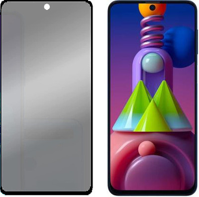 VIGHNAD Edge To Edge Tempered Glass for Motorola G22 Privacy, Moto G22 Privacy(Pack of 1)