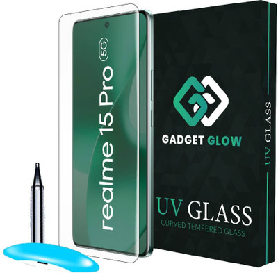 Gadget Glow Edge To Edge Tempered Glass for Realme 15 Pro 5G, Realme 15 Pro(Pack of 1)