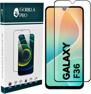 GORILLA PRO Edge To Edge Tempered Glass for Samsung Galaxy F36 5G(Pack of 1)