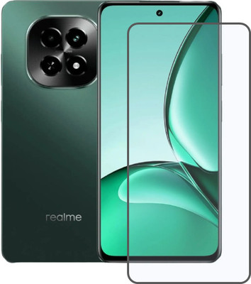 VISHRN Edge To Edge Tempered Glass for realme C63 5G(Pack of 1)