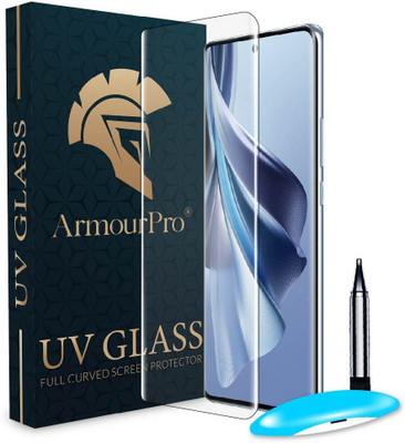 ArmourPro Edge To Edge Tempered Glass for Oppo Reno 10 5G, Oppo Reno10 5G, Reno 10 5G UV Curved Screen Protector with Easy Installation Kit(Pack of 1)
