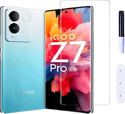 Techforce Edge To Edge Tempered Glass for IQOO 9 Pro(Pack of 1)