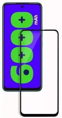 O2MG Edge To Edge Tempered Glass for Infinix Hot 12 Play(Pack of 1)