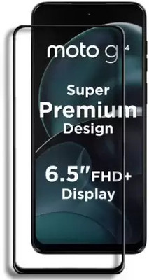VISHRN CASES Edge To Edge Tempered Glass for Motorola g14, Moto g14, Motorola Moto g14(Pack of 1)