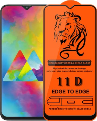 Forego Edge To Edge Tempered Glass for Samsung Galaxy M20(Pack of 1)