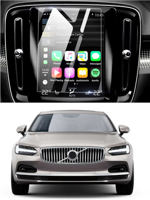 KACA Impossible Screen Guard for (company fitted) Navigation Infotainment System of Volvo S90 T4 Inscription (9 inch) 2021 GPS System Clear Glossy :1(Pack of 1)