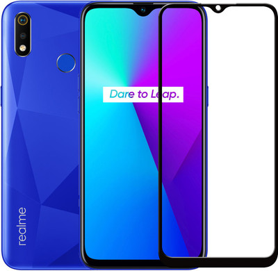 SEVEN7STAR Edge To Edge Tempered Glass for Realme 3i(Pack of 1)