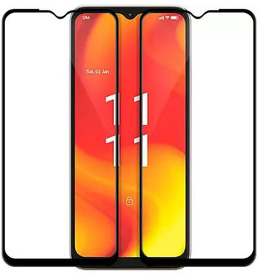 Ansh Traders Edge To Edge Tempered Glass for Lava Blaze 5G(Pack of 1)