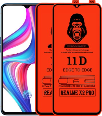 Rofix star Edge To Edge Tempered Glass for Realme X2 Pro(Pack of 2)