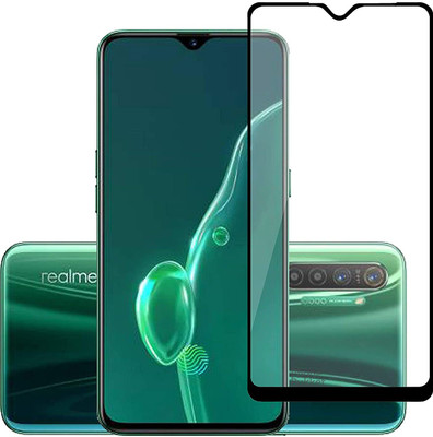 NIMMIKA ENTERPRISES Edge To Edge Tempered Glass for Realme X2 D+ Tempered Glass(Pack of 1)