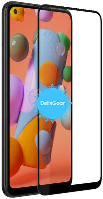 TELESHIELD Edge To Edge Tempered Glass for Samsung Galaxy A60, 11D Glass(Pack of 1)