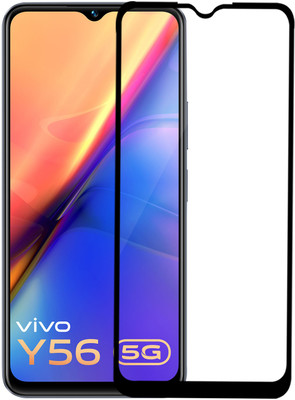 HUPSHY Edge To Edge Tempered Glass for Vivo Y56 5G(Pack of 1)