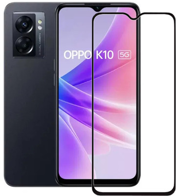 PARANDIV Edge To Edge Tempered Glass for Oppo K10 5G(Pack of 1)