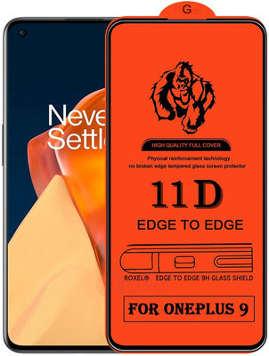 Donald Edge To Edge Tempered Glass for OnePlus 9(Pack of 1)
