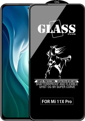 Qyist Edge To Edge Tempered Glass for MI 11X PRO 5G(Pack of 1)