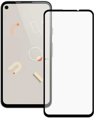 Resolute Edge To Edge Tempered Glass for Google Pixel 4A, DelhiGear Glass(Pack of 1)