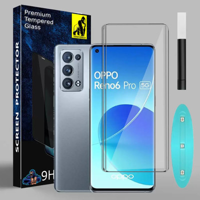 ITIANS Edge To Edge Tempered Glass for OPPO RENO 6 PRO(Pack of 1)