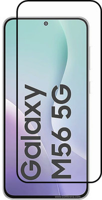 NEXZONE Edge To Edge Tempered Glass for SAMSUNG Galaxy M56 5G(Pack of 1)